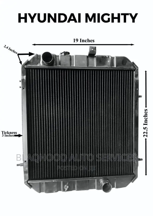 Hyundai Mighty 1/2 (3holes) Brand New Radiator Tank Available