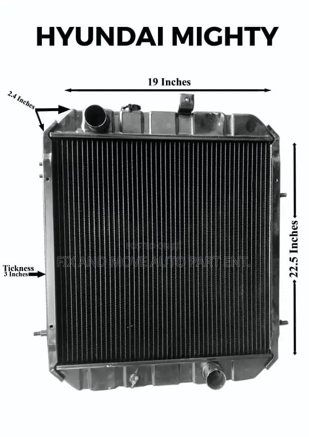 Hyundai Mighty 1/2 (3holes) Brand New Radiator Tank Available