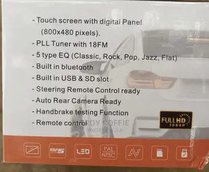 Universal Car Full Screen Touch Radio