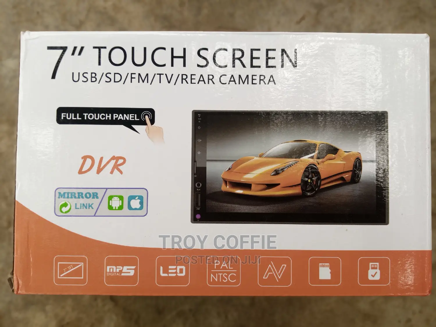 Universal Car Full Screen Touch Radio