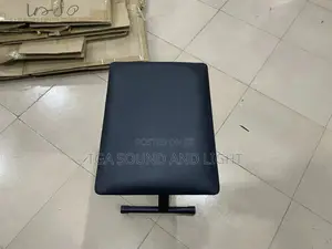 Adjustable Keyboard And Piano Stool W/ Padded Seat. Foldable