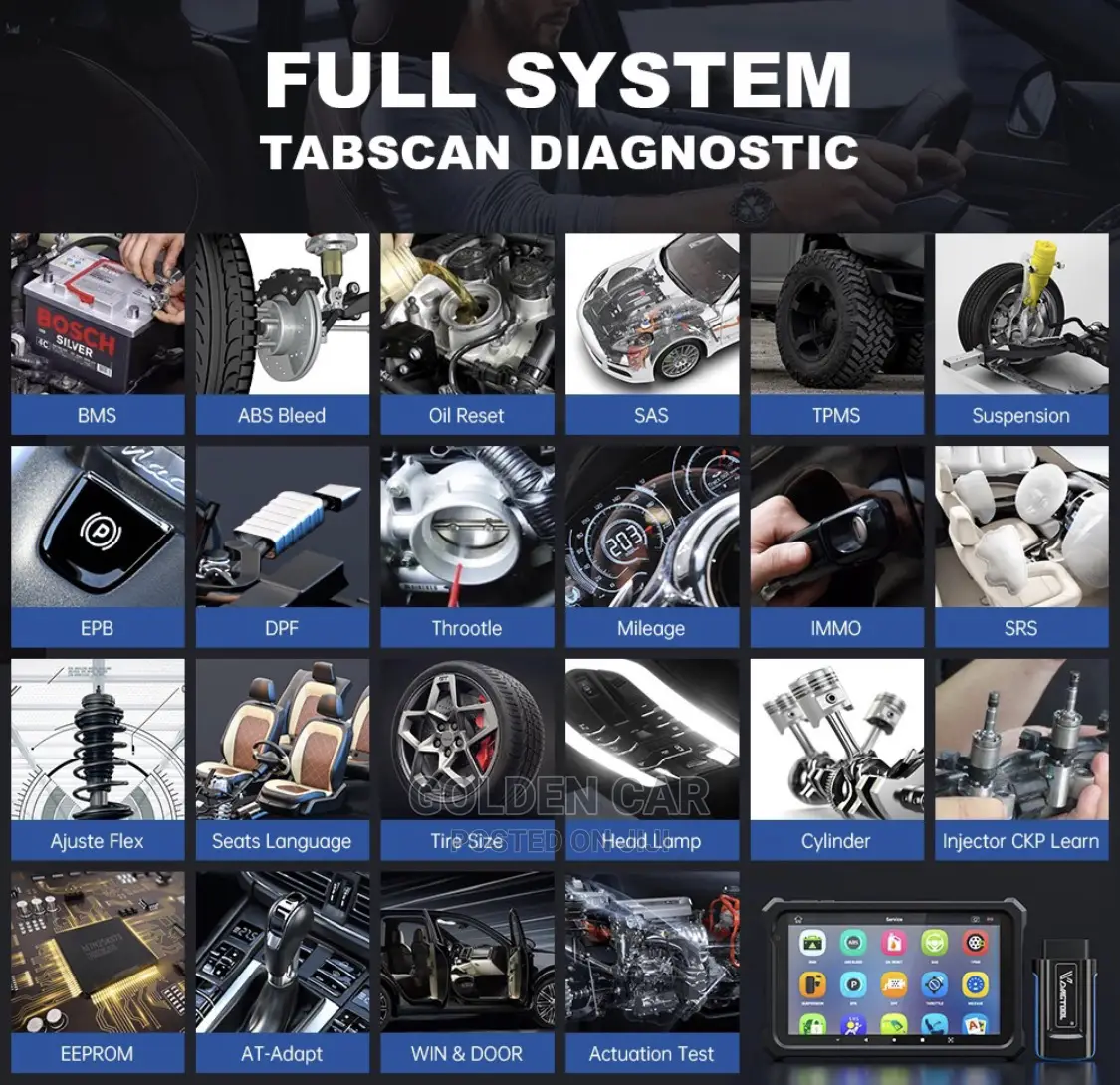 Vdiagtool VD900 Pad OBD2 Car Diagnostic Scanner