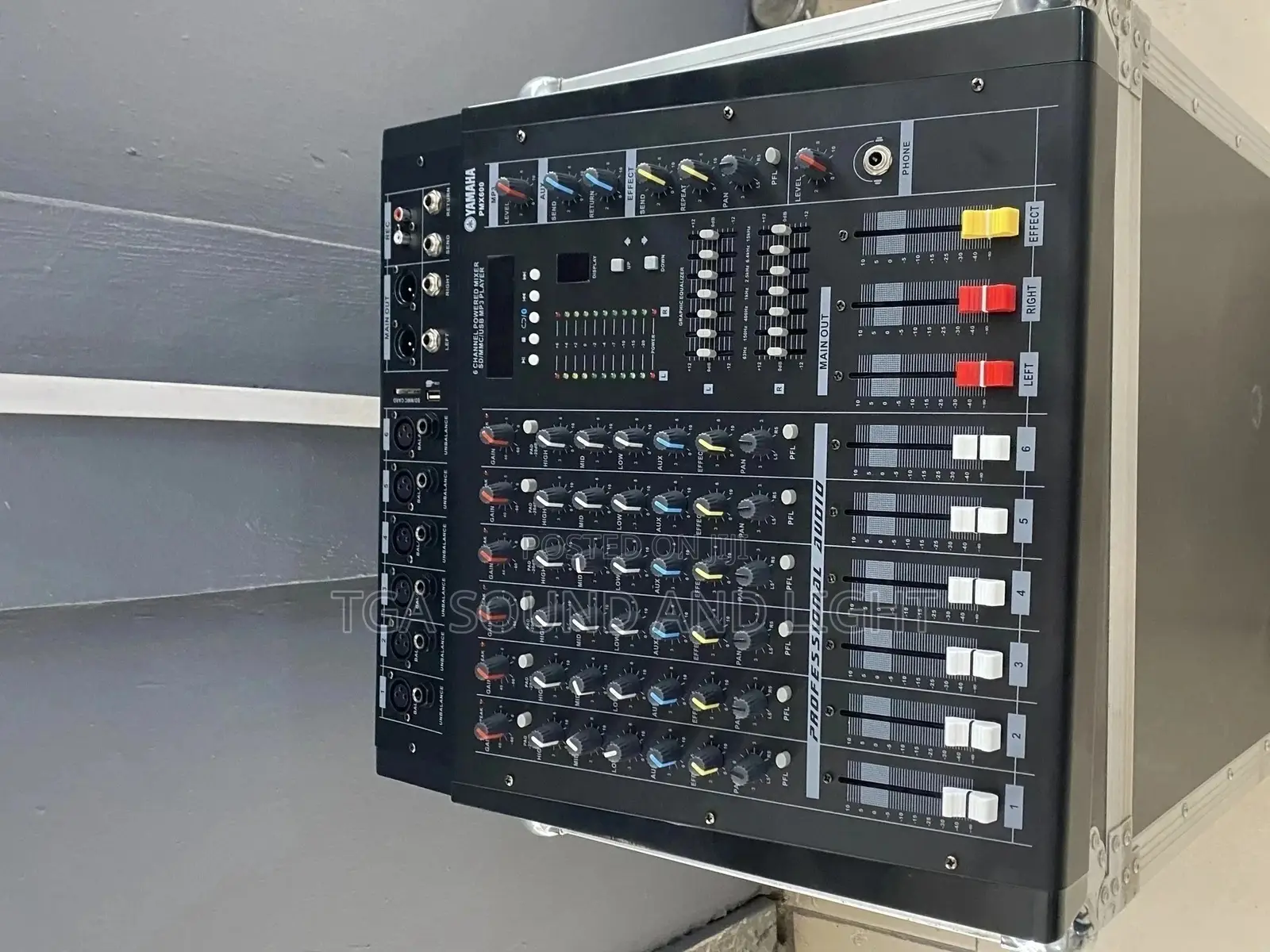 Pmx600 6-channel Powered Mixer