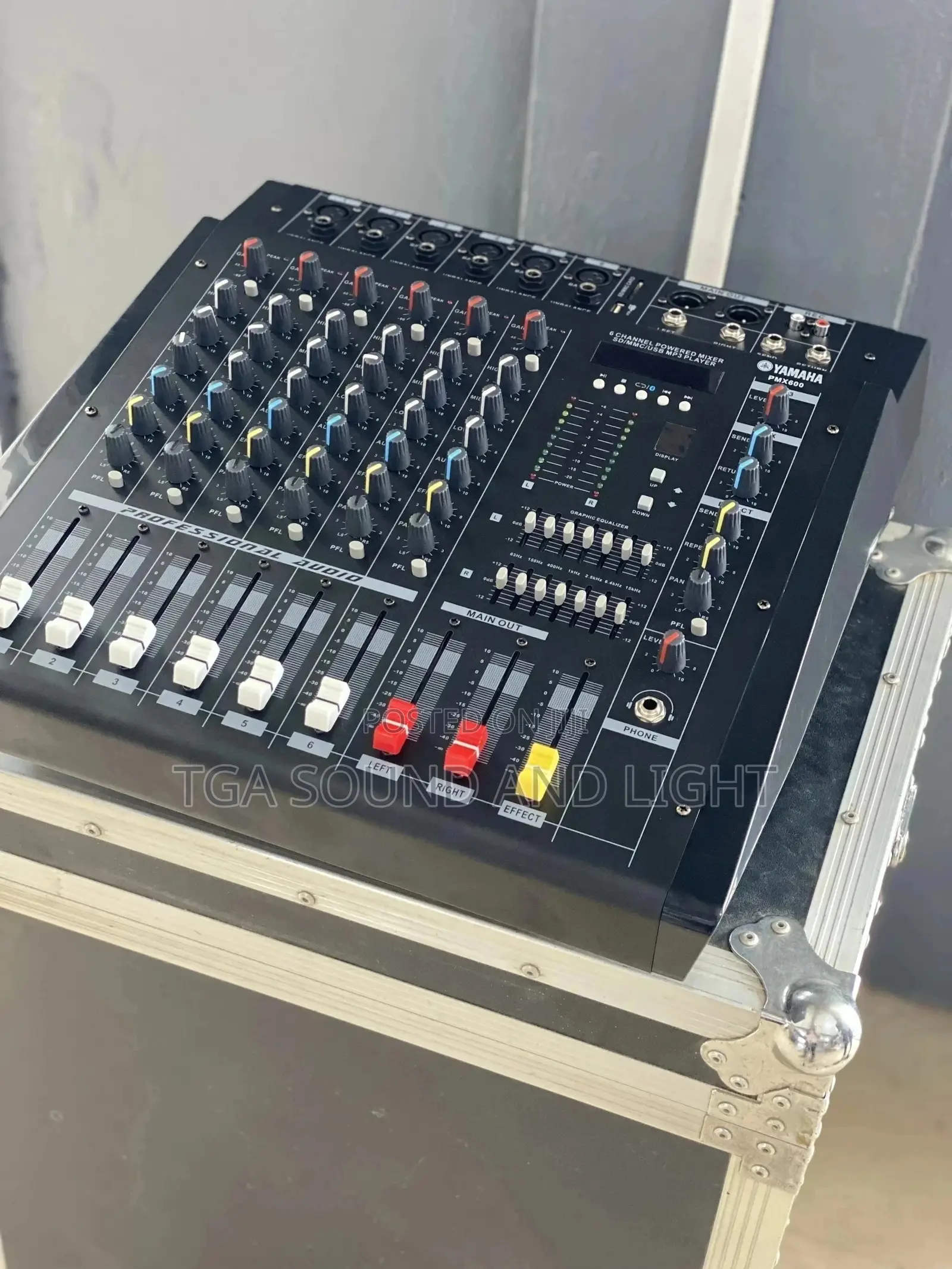 Pmx600 6-channel Powered Mixer