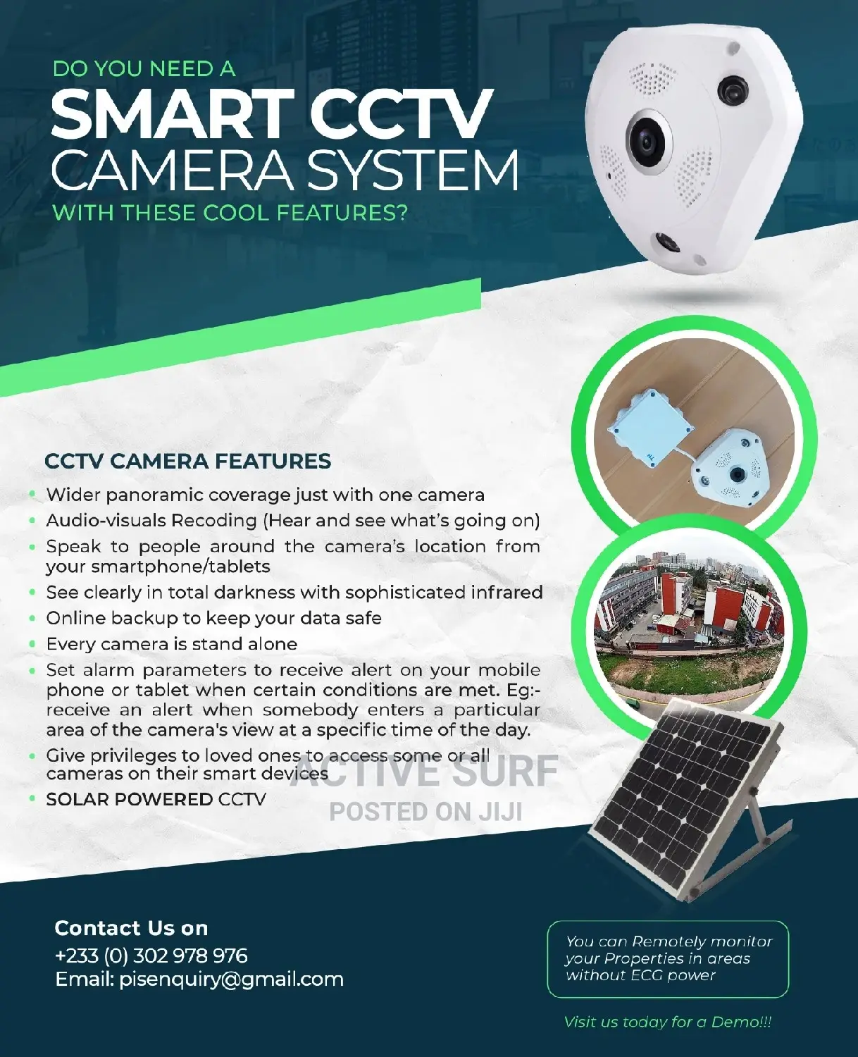 This CCTV Is Different and New. Very Affordable.