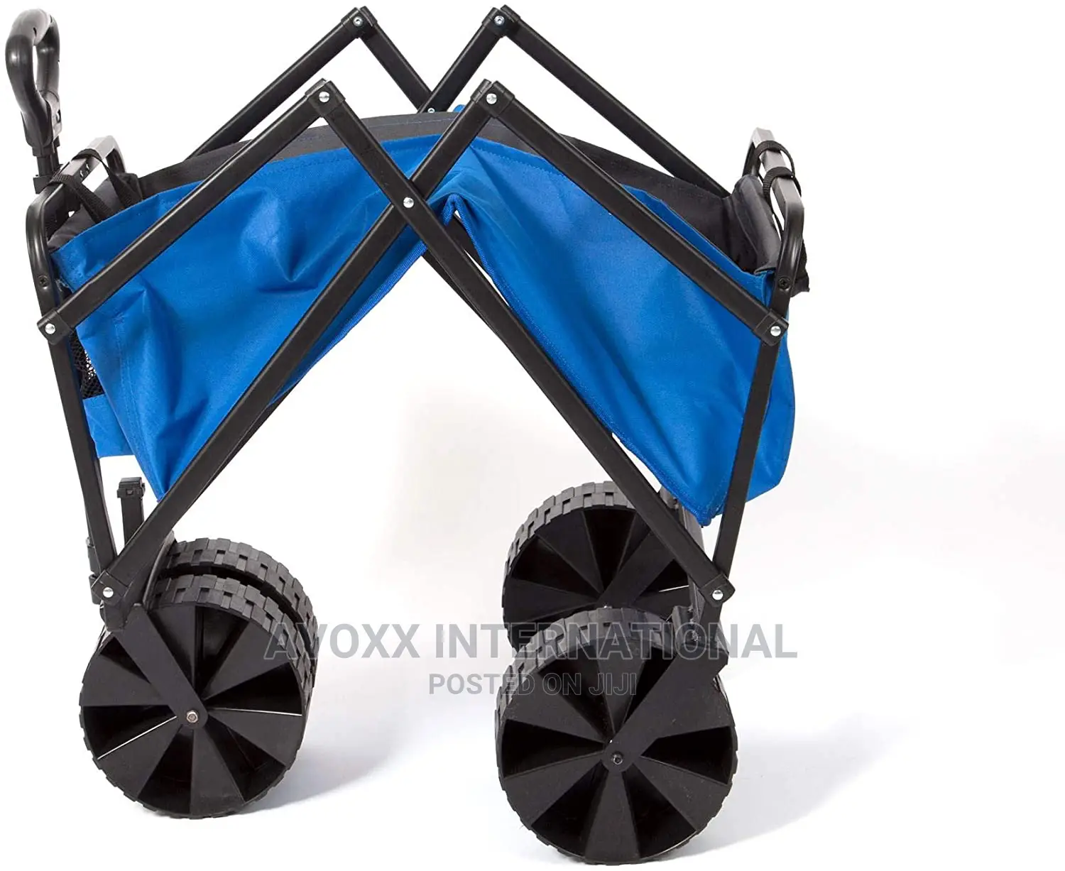 Seina Heapvy Duty Steel Collapsible Folding Cart Wagon