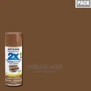 Photo - Spray Paint, Gloss Chestnut 2X Ultra Cover Rust-Oleum
