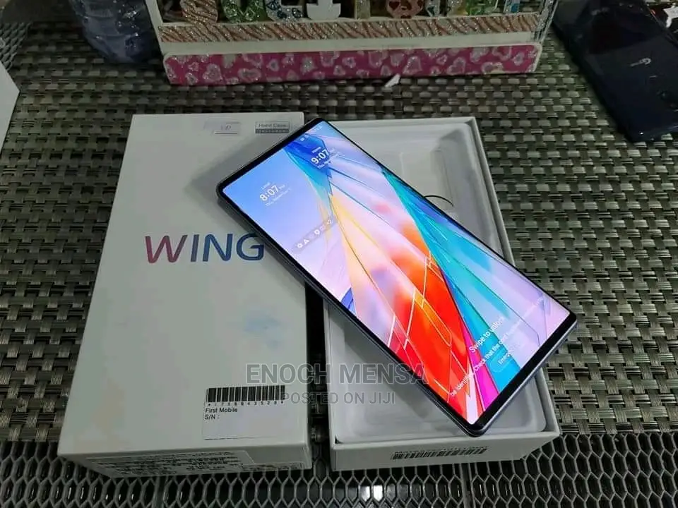 New LG Wing 5G 128 GB Gray