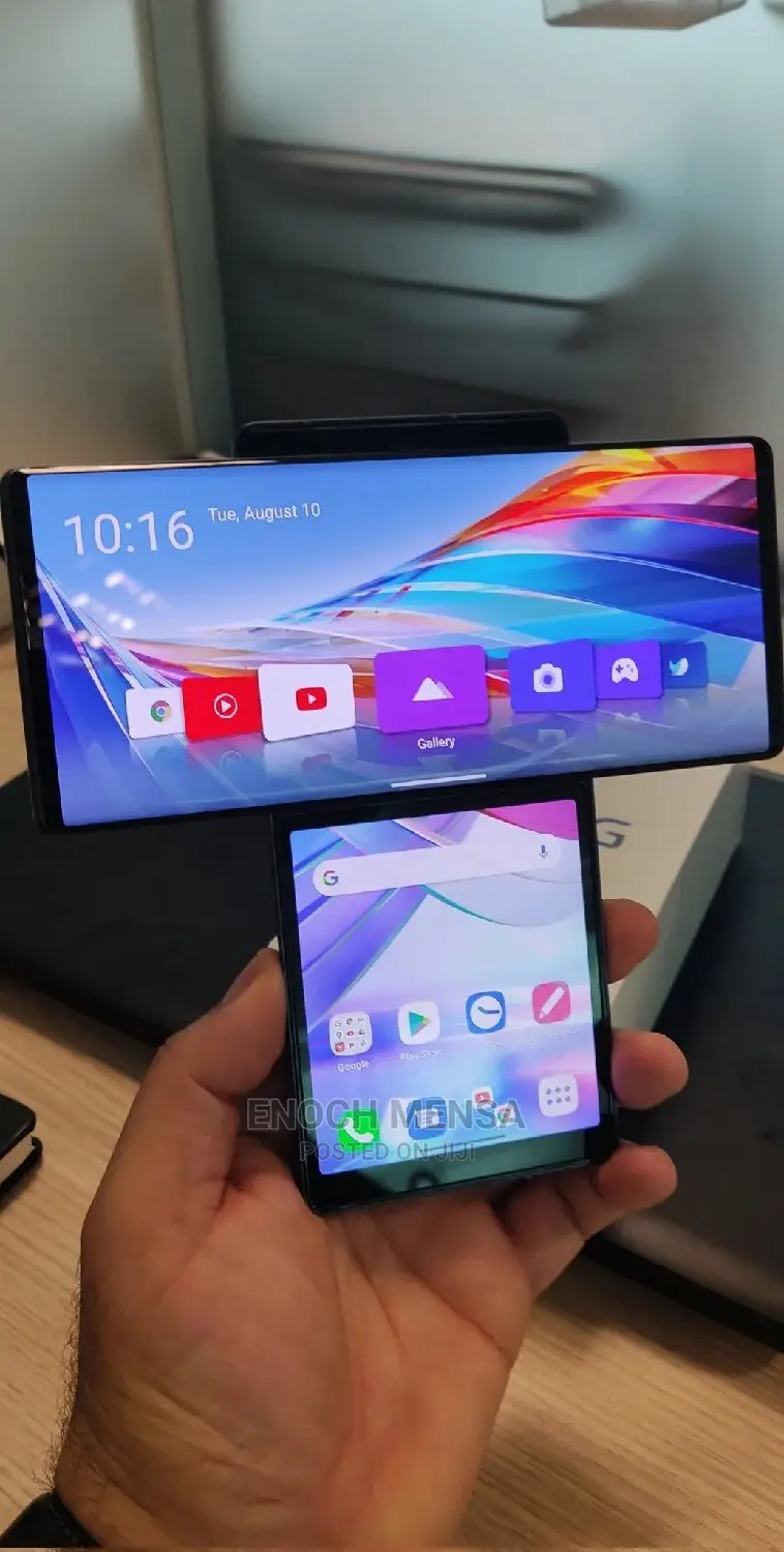 New LG Wing 5G 128 GB Gray