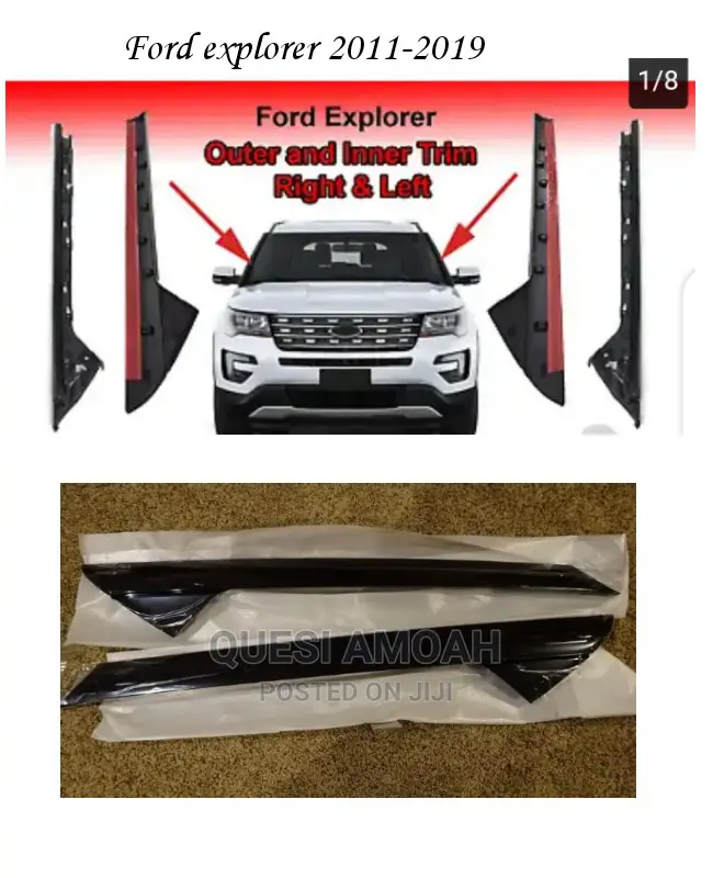 Ford Explorer 2011-2019 Windshield Moulding