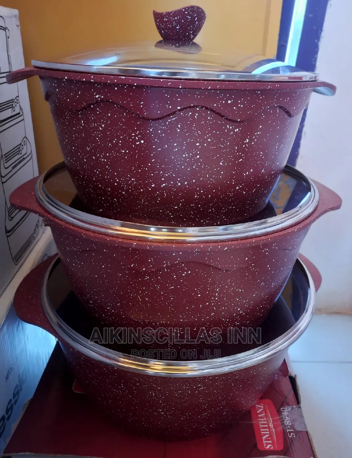 Large Size.42cm Granite Nonstick Cookware