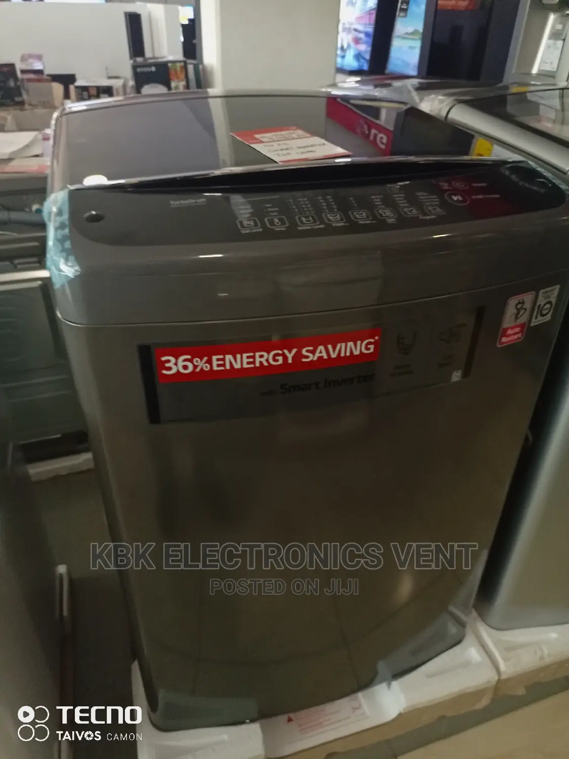 Lg 19kg Top Load Washing Machine