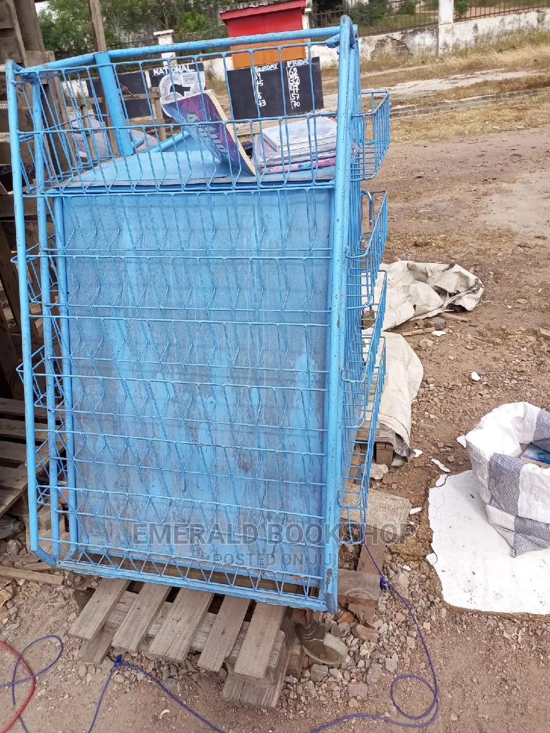 Metal Book Shelf