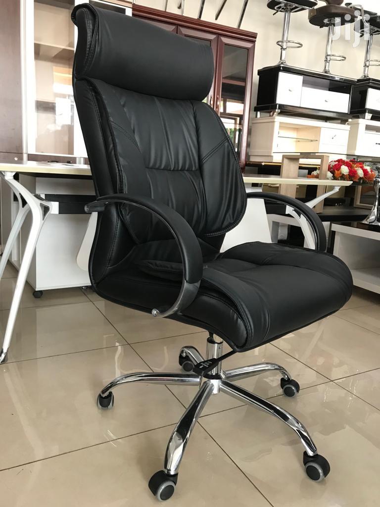 Leather Swivel Chair