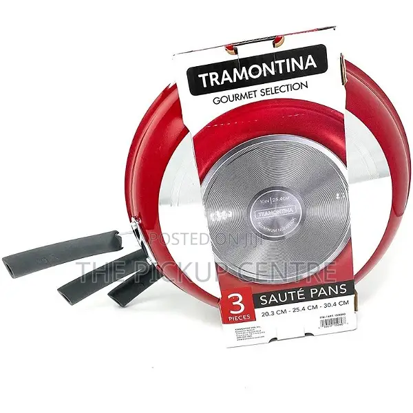 Tramontina Gourmet Selection 3 Pieces Set Pans