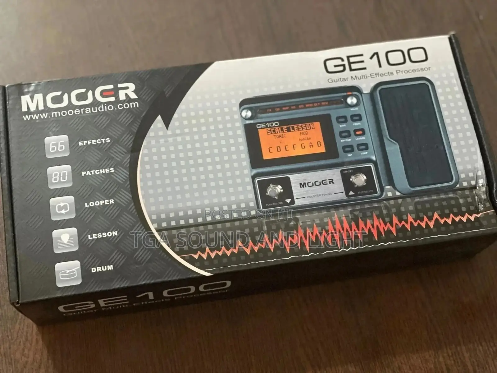 Mooer Ge100 Guitar Multi Effects Processor
