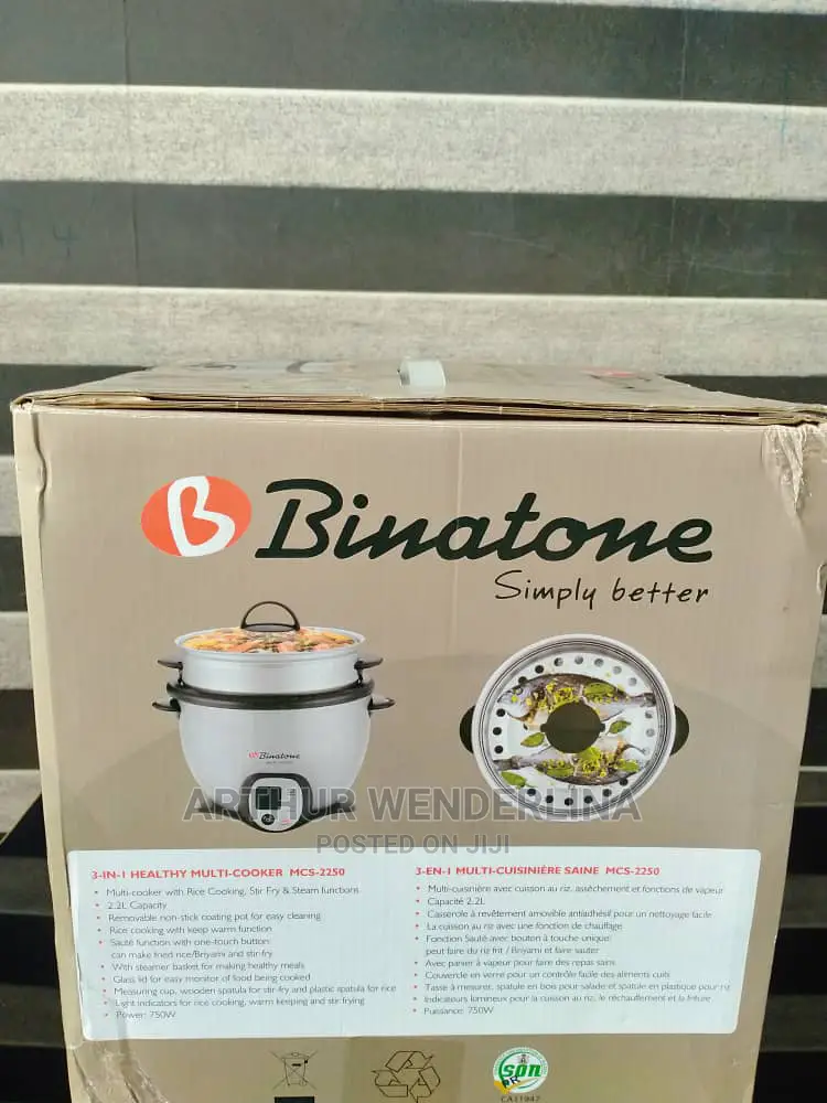 Quality 3 in 1binatone Multi - Cooker Rice Cooker