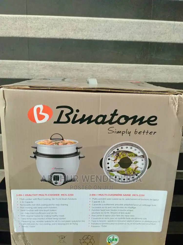 Quality 3 in 1binatone Multi - Cooker Rice Cooker