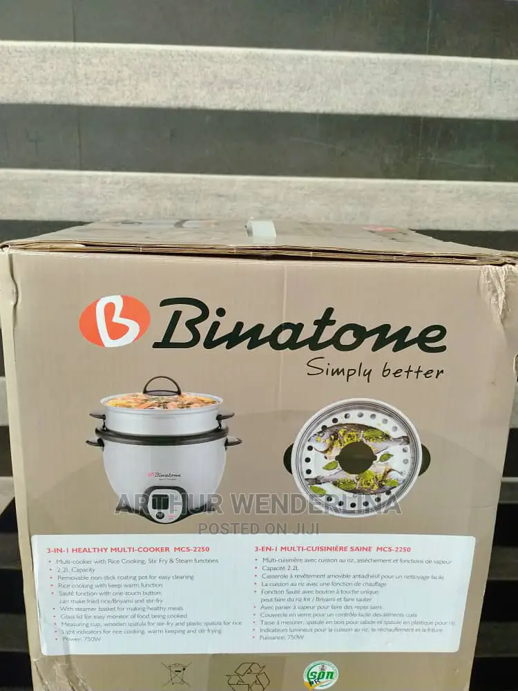 Quality 3 in 1binatone Multi - Cooker Rice Cooker