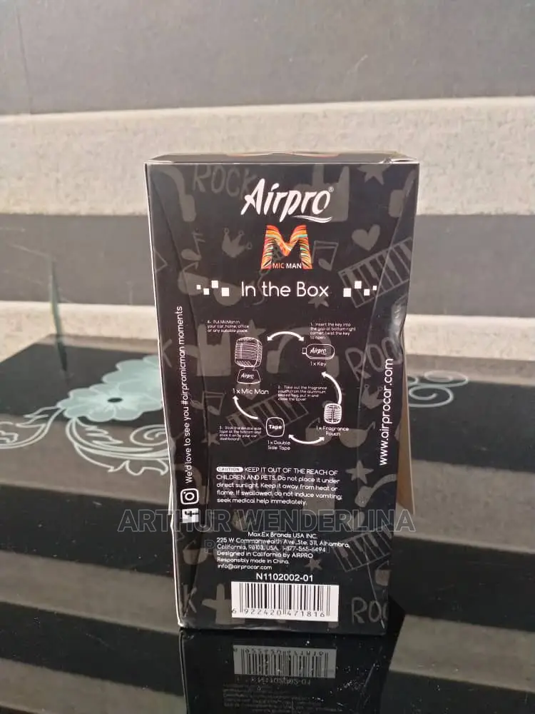 Quality Airpro Mic Man Air Refreshener Use For Cars