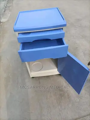 Lockable Bedside Cabinets (With Movable Castors)