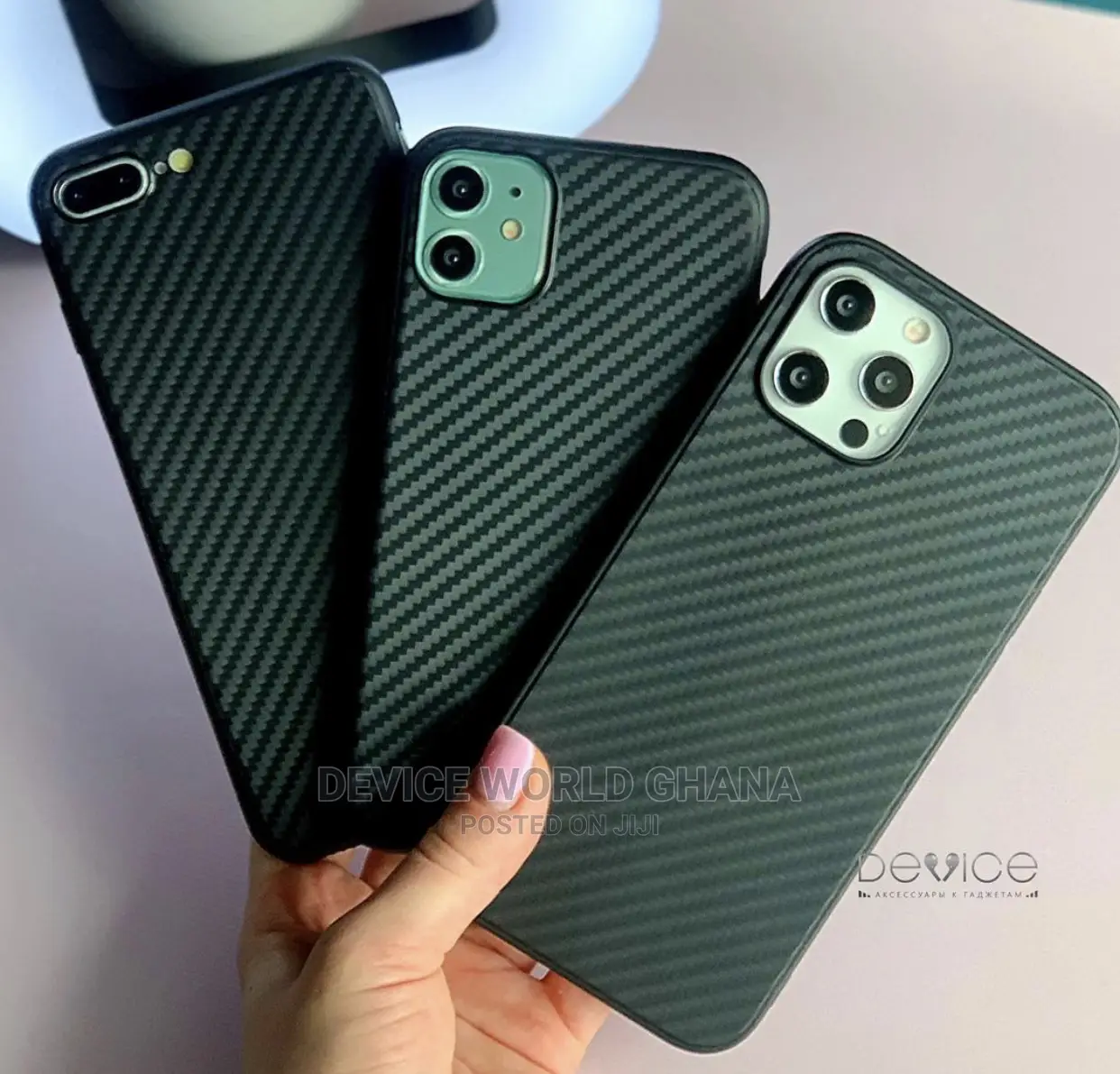 Carbon Fibre Slim Fit Case 4 iPhone13promax 13 12promax 12pr