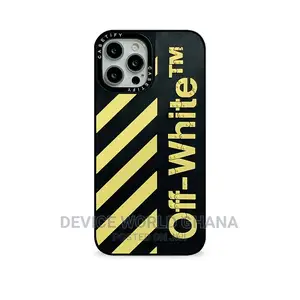 Offwhite Casetify Case 4 iPhone 13pmax 13p 12pmax 12p 11pmax