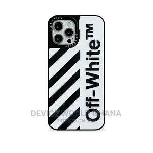 Offwhite Casetify Case 4 iPhone 13pmax 13p 12pmax 12p 11pmax