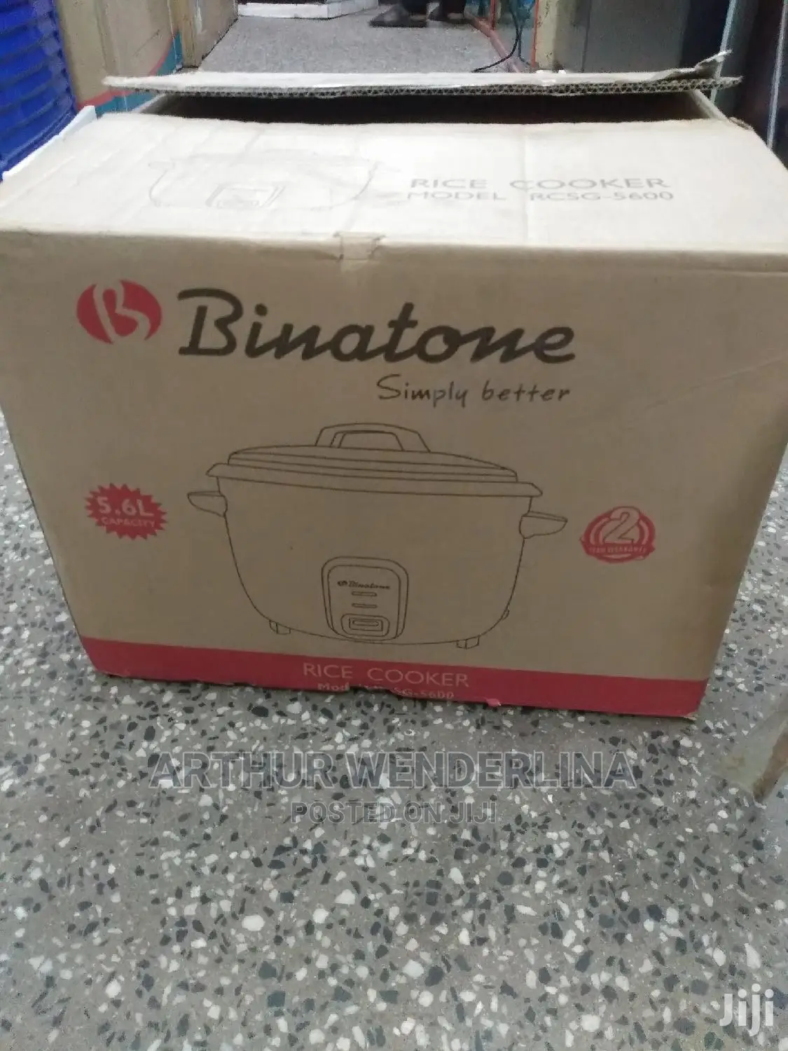 Quality Binatone 5.6liters Rice Cooker