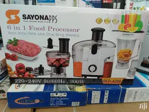 Quality Sayona 6 in 1 Food Processor