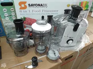 Quality Sayona 6 in 1 Food Processor