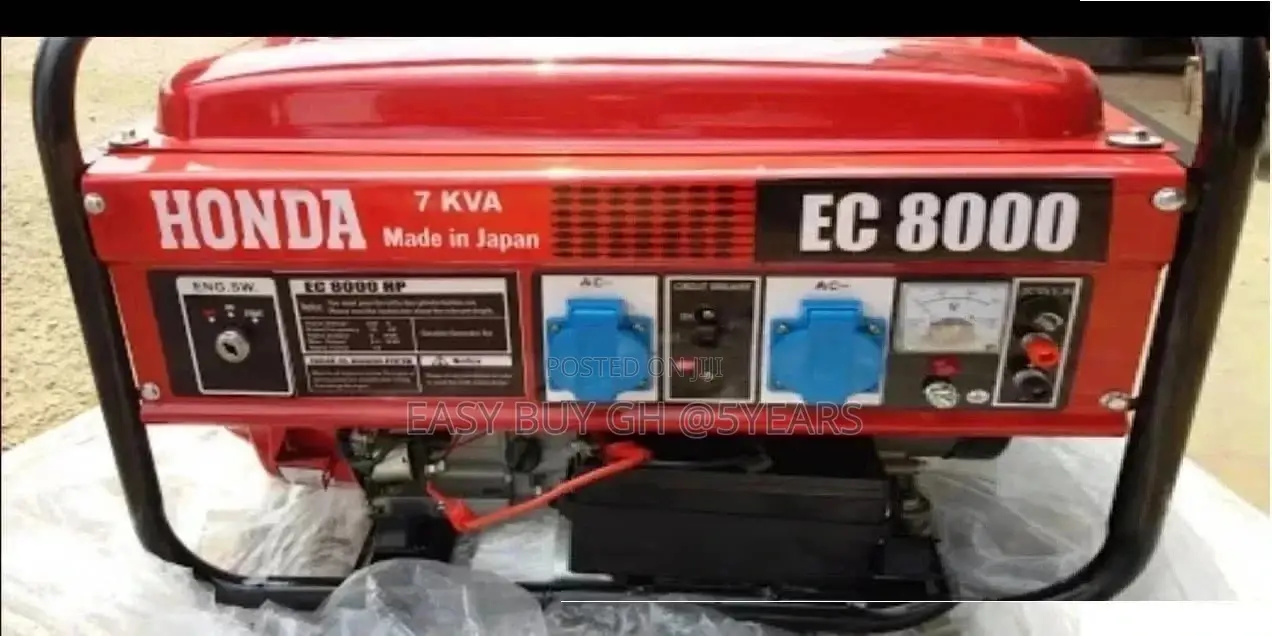 Generator 8000wax Hond Genertor 7kva