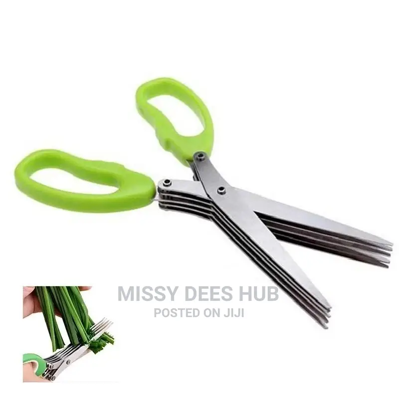 5 Layers Multi-Functional Kitchen Scissors