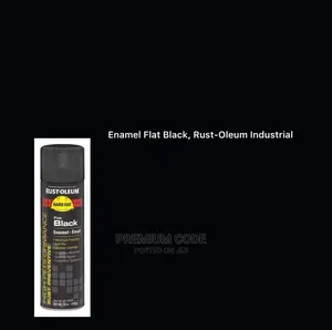 Flat Black Spray, Antirust Spray Rust-Oleum Industrial