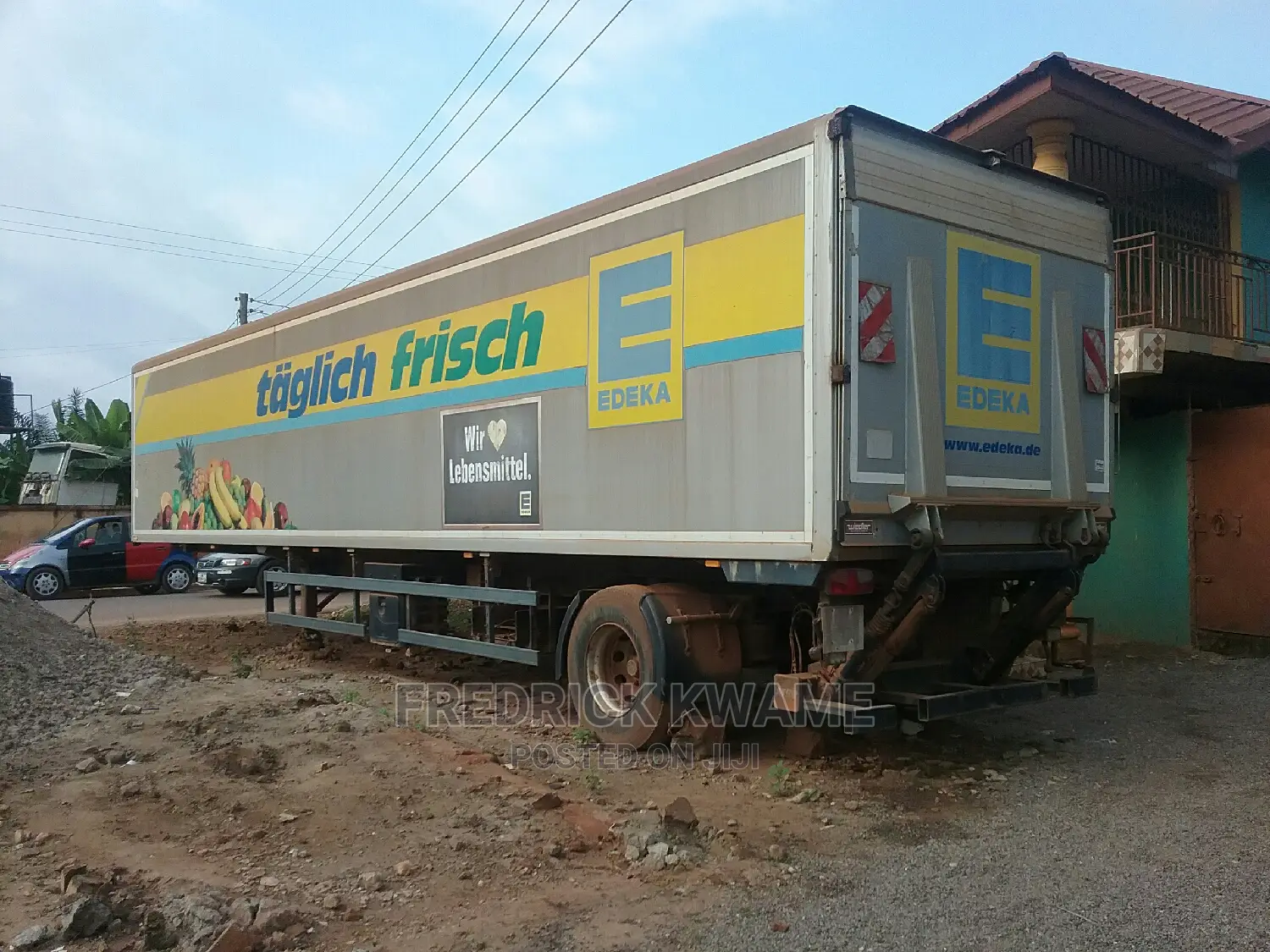 40ft Container Freezer Trailer for Sale at Santasi