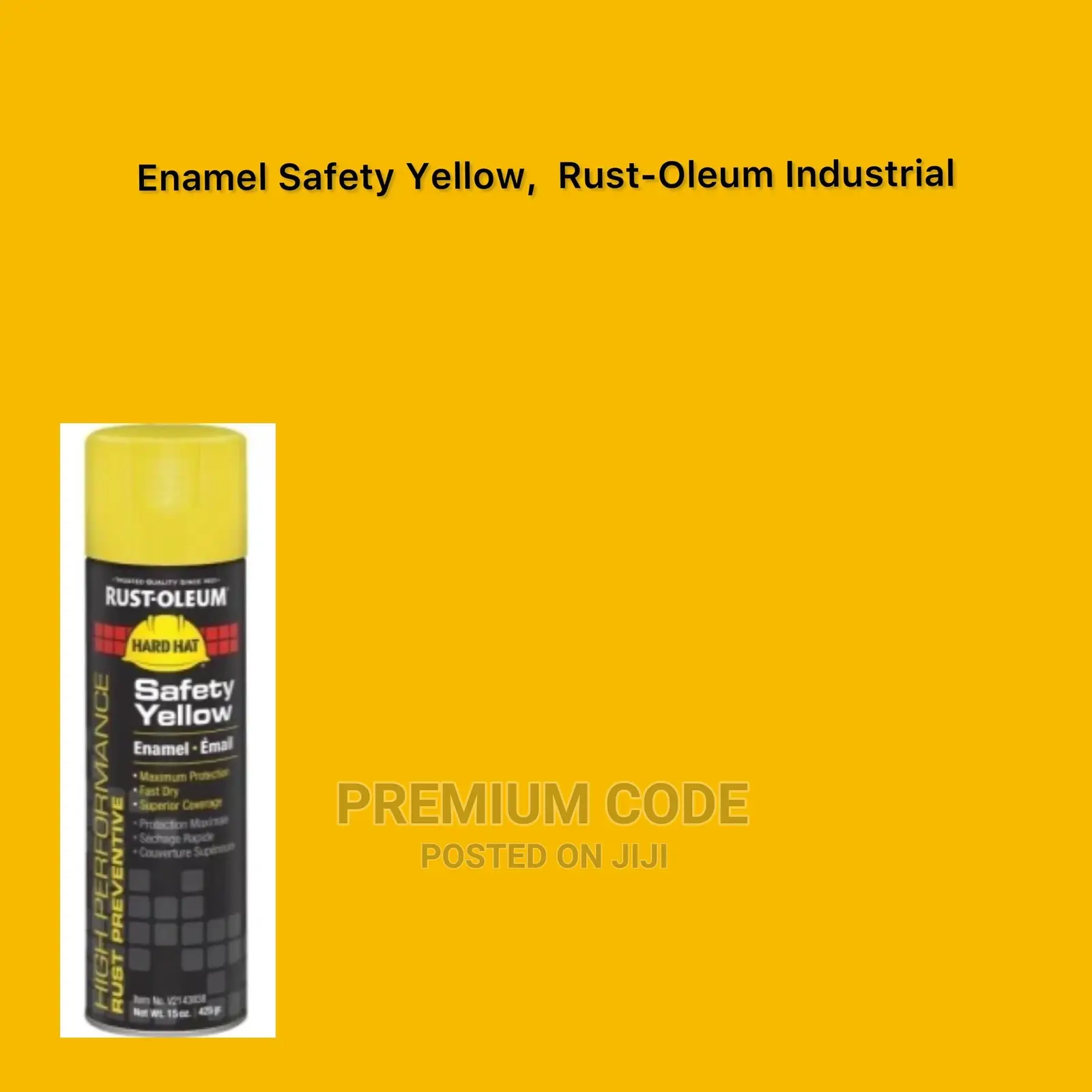 Antirust Spray Safety Yellow, Rust-Oleum Industrial