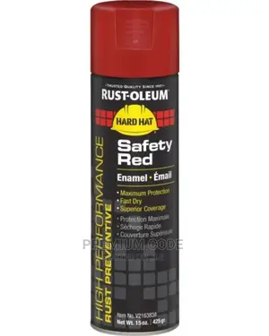 Safety Red Antirust Spray, Rust-Oleum Industrial