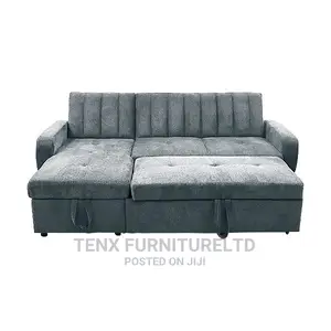 Sofabed With Pull Out Bed+Chaise Storage