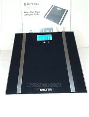 Slim Glass Analyser Bathroom Scale