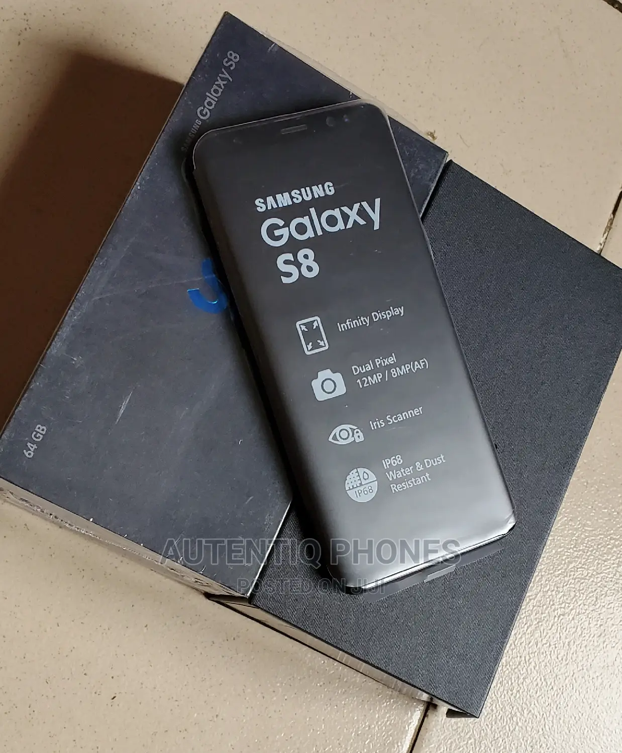 New Samsung Galaxy S8 64 GB Black