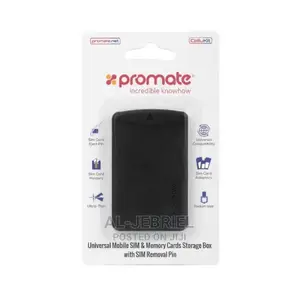 Promate Cellukit Universal Mobile SIM SD Card Storage Box