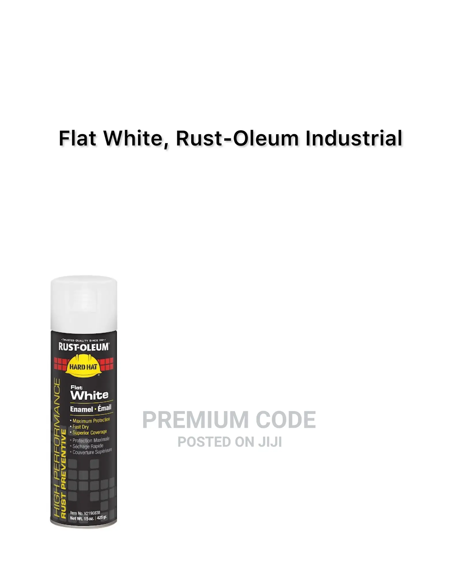 Antirust Spray Flat White, Rust-Oleum Industrial