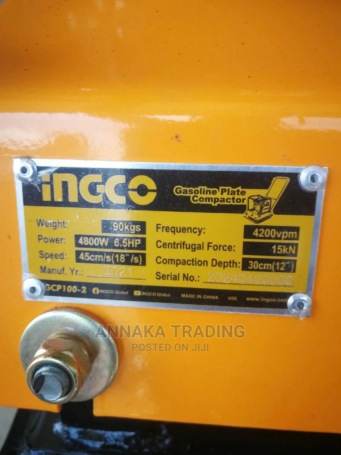 Ingco Compactor