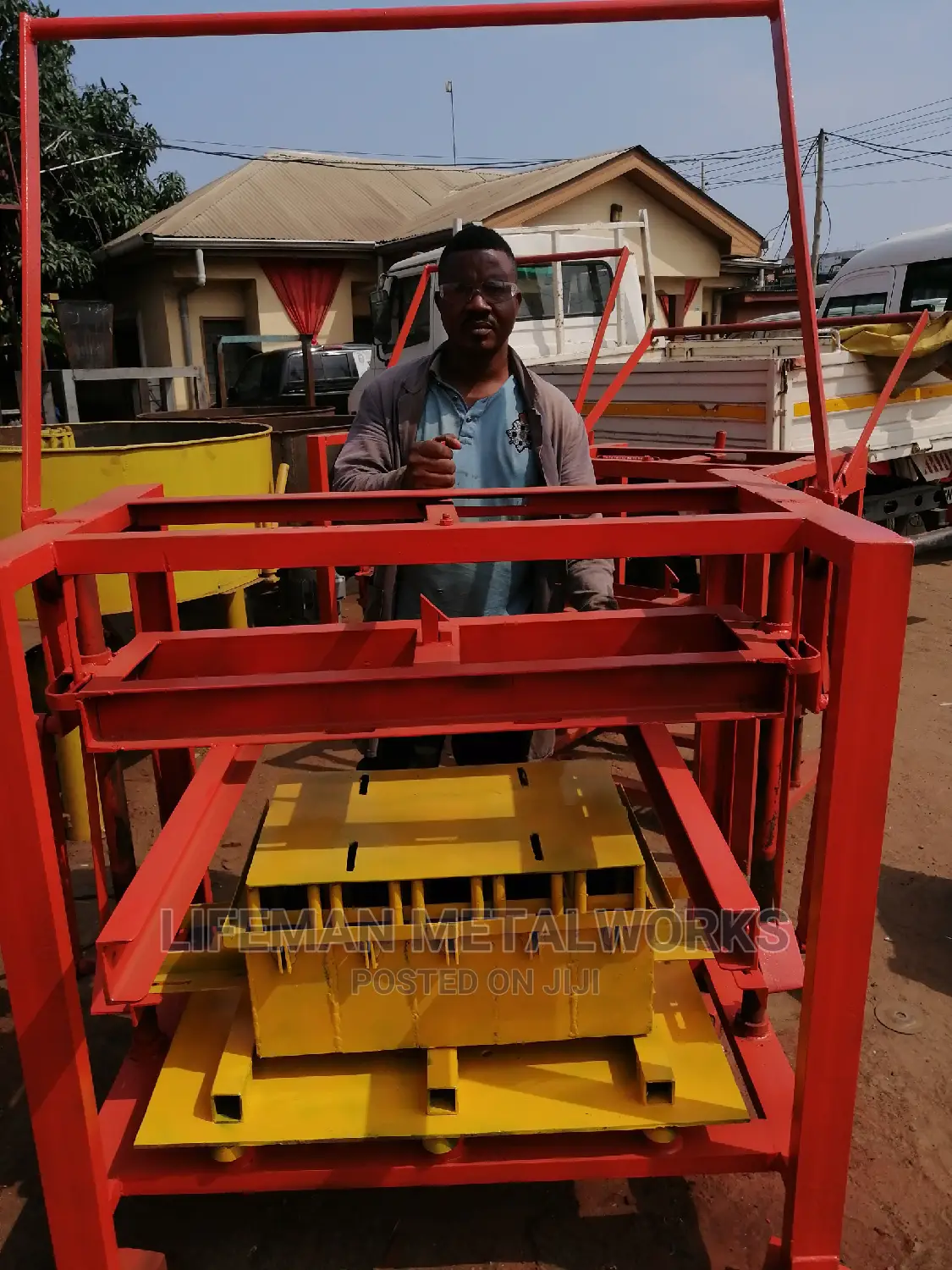 5 in 1 Concrete Block Making Machines