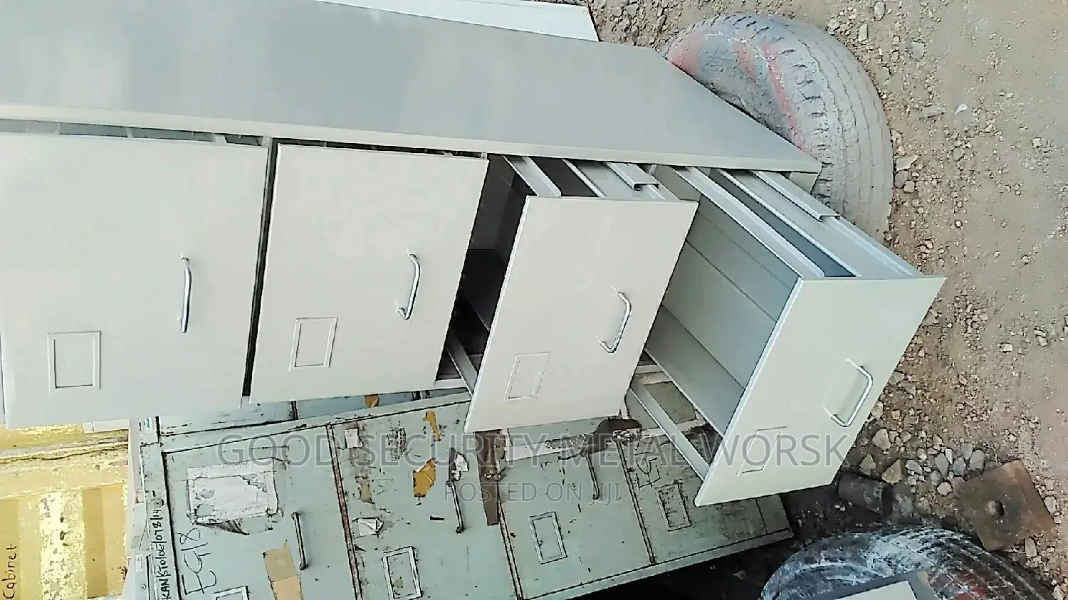 Metal Drawer Cabinets.