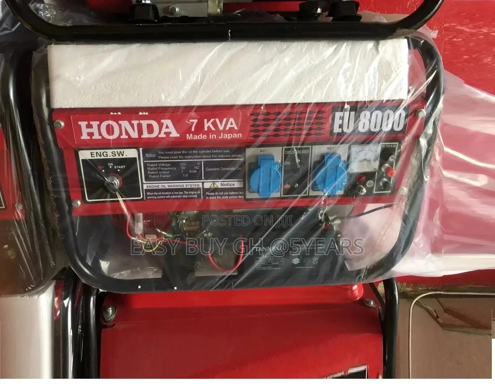 HONDA GENERATOR (8000W 7kva Brand New )Key Start Generator