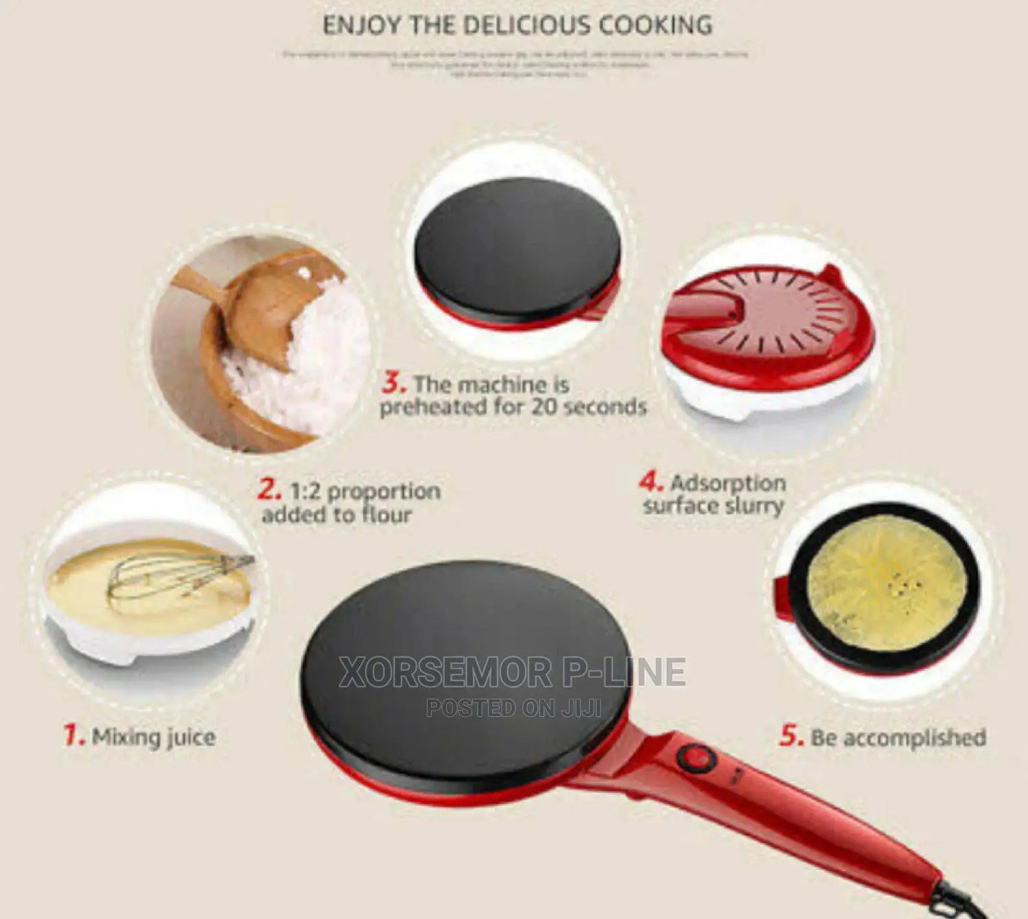 Stainless Crepe Maker