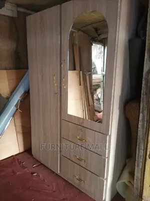 Cream 2in1 Wardrobe . Delivery Free