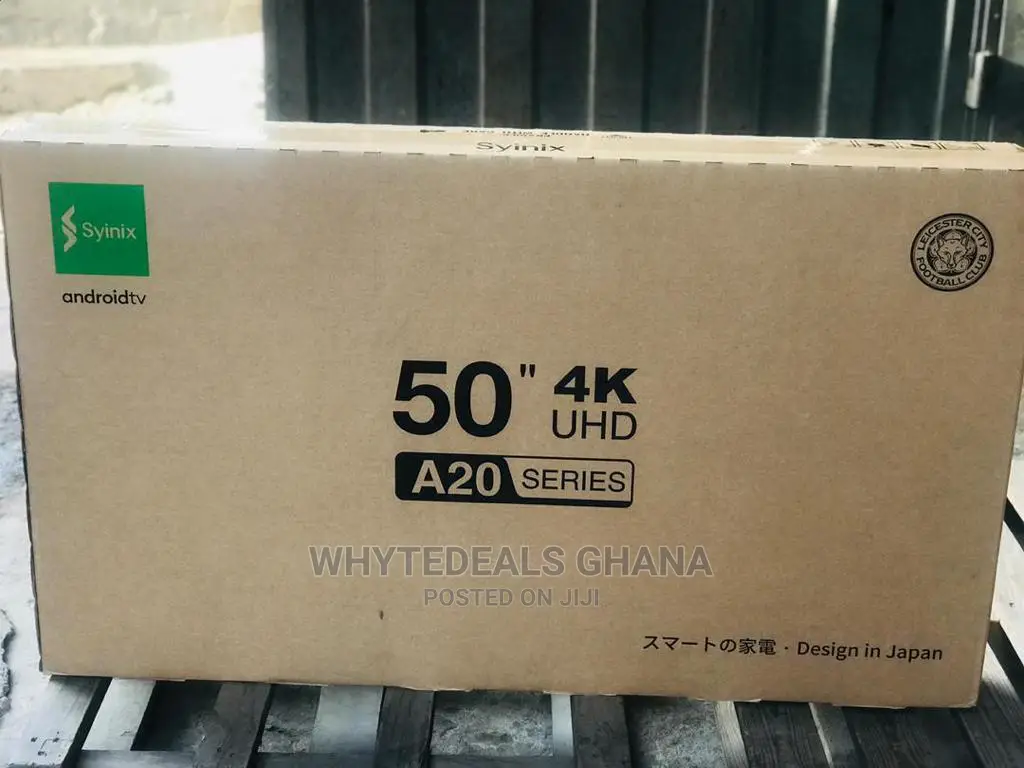 Syinix 50 Inch Uhd 4K Smart Satellite LED TV