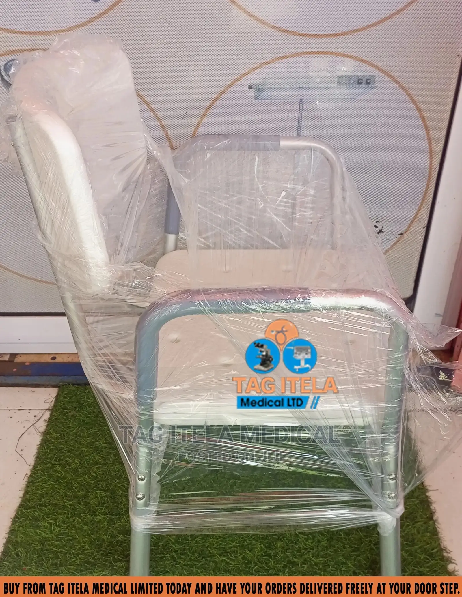 Bathroom Shower Seat (Backrest and Armrest)